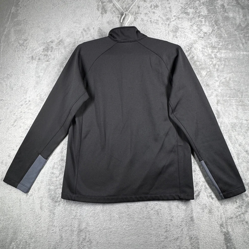 The North Face Men Large Canyonlands Pullover Jacket Sweater Black Gray Gorpcore